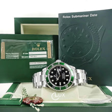 Load image into Gallery viewer, Rolex Submariner Date Kermit - 16610LV
